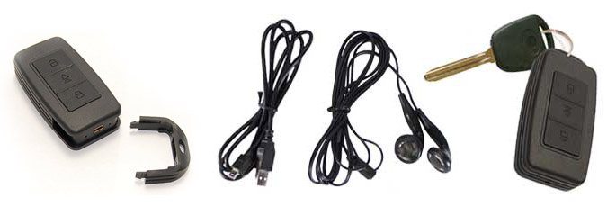 Key Fob Style Voice Recorder - DR100 - Image 3